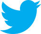 Twitter-logo: Følg os på Twitter